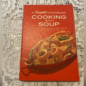 1970s Campbell Cookbook Cooking with Soup